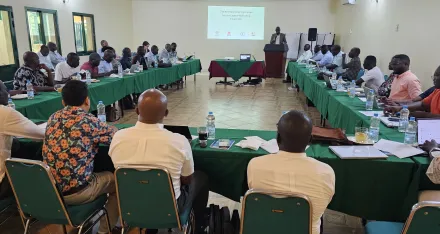 SSRC Secretary-General adresses lessons lerned workshop in Juba on 6 August 2025